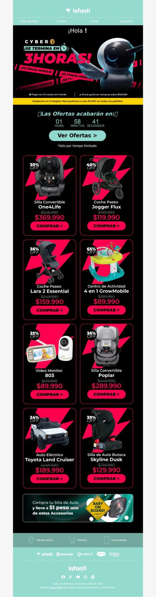 ⚡ Quedan 3 horas: hasta 70% OFF