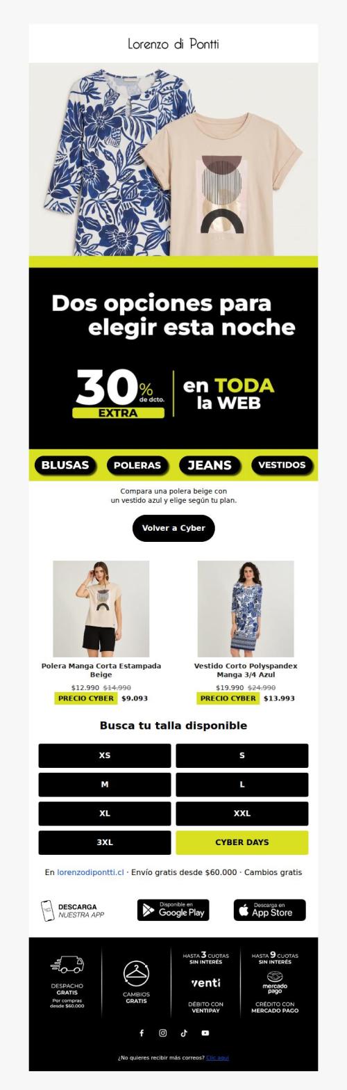 ⚡ Dos opciones de Cyber, una misma oferta