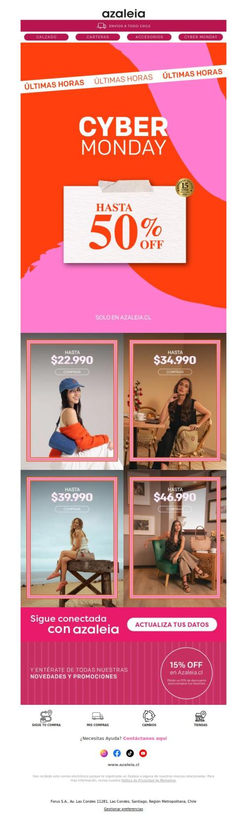¡Alargamos CYBERMONDAY! 🛍️