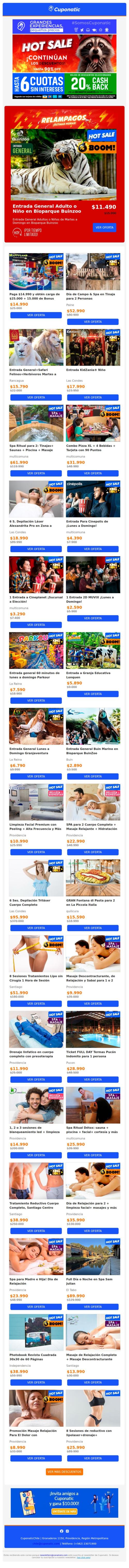 ¡Siguen las Ofertas! ❤️HOT SALE ♨ 20% CASHBACK : Buinzoo | Happyland