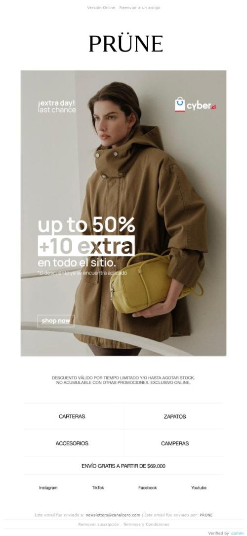 EXTRA DAY 🔥Up to 50%Off + 10% Extra 