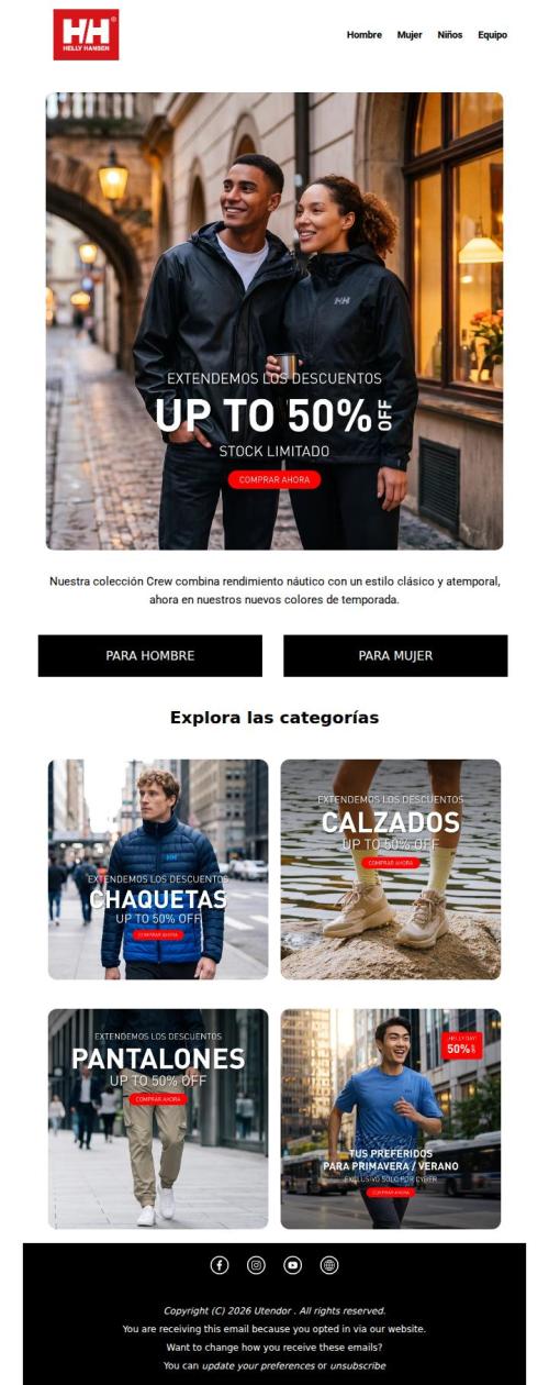 Extendemos los descuentos, hasta 50% OFF. 🤩