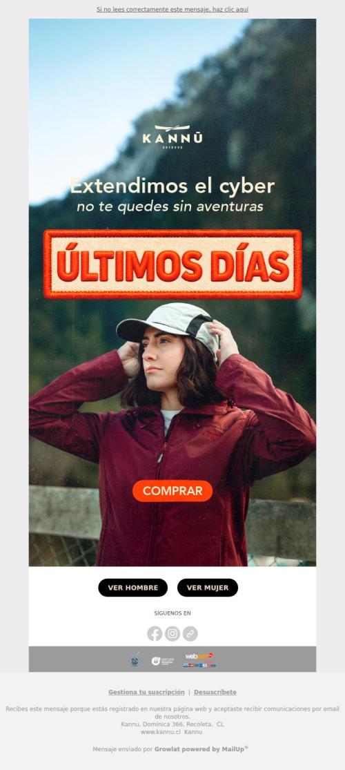 ¡Extendimos el Cyber! 🏔 Solo por pocos días