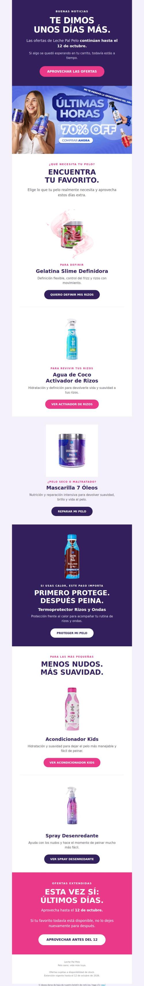 Pensaste que se terminaba… te dimos unos días más 💜
