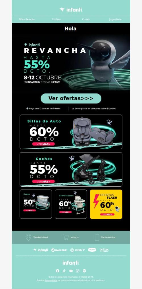 ⚡️ Hola, ¡llegó la REVANCHA a Infanti!