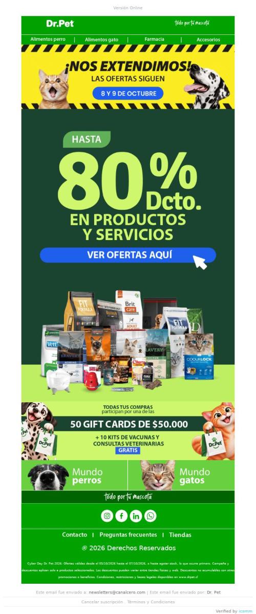 🎁 ¡El Cyber continúa y tus compras tienen premio!