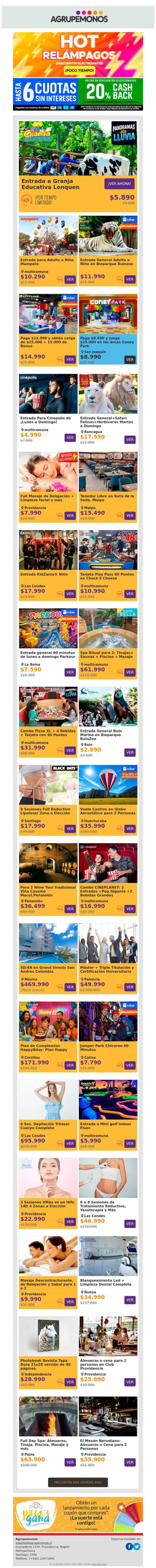 ¡Relámpagos HOT SALE!⚡Granja Lonquen | Mampato | Buinzoo ✅20% CASHBACK