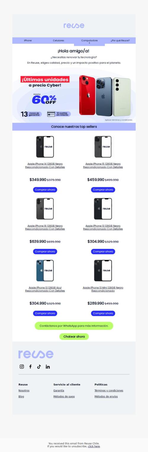 ¿Te lo perdiste? Todavía quedan precios Cyber 👀