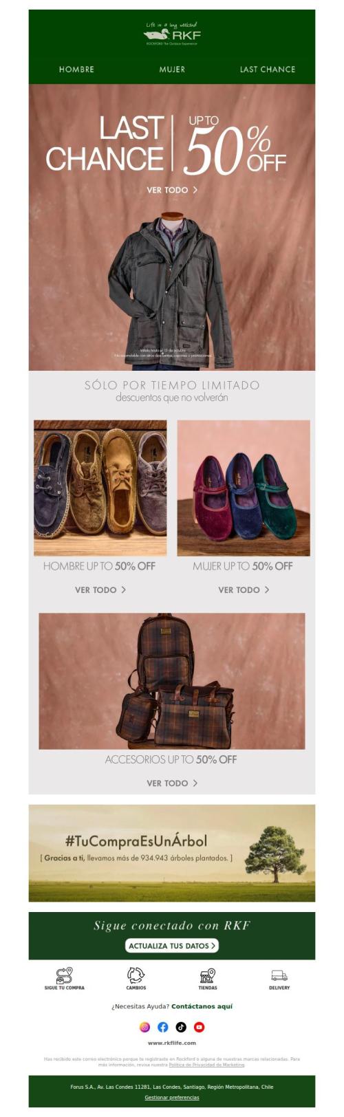 Last Chance up to 50%OFF