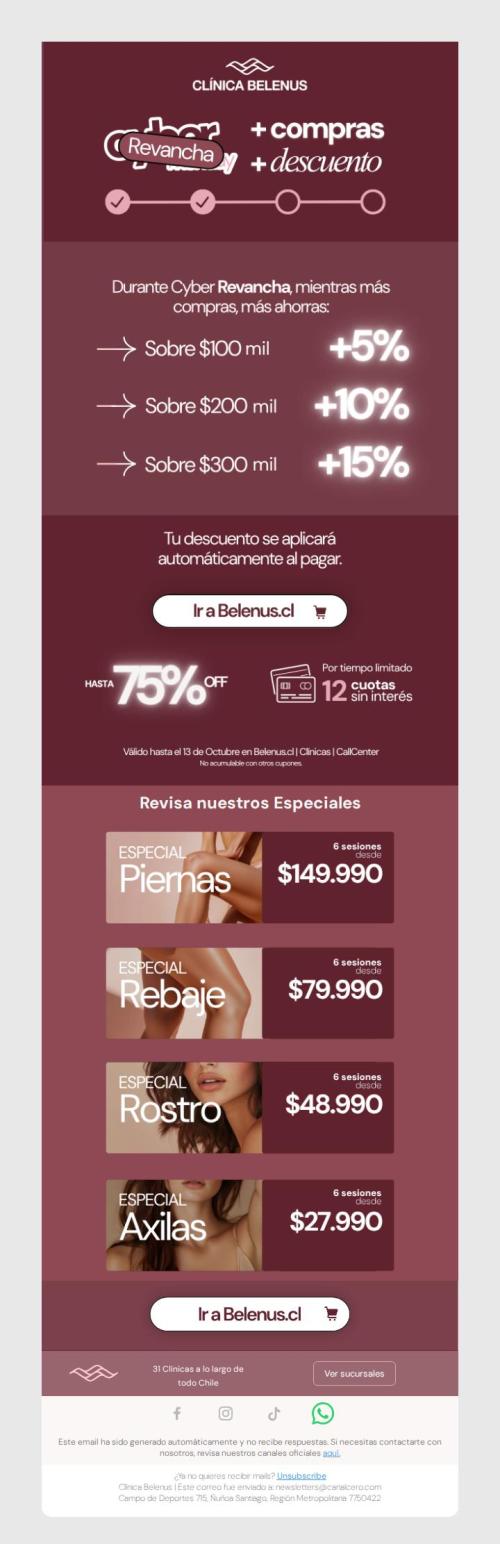 +Compras, +Descuento tienes | Obtén hasta 15%OFF en tu compra.