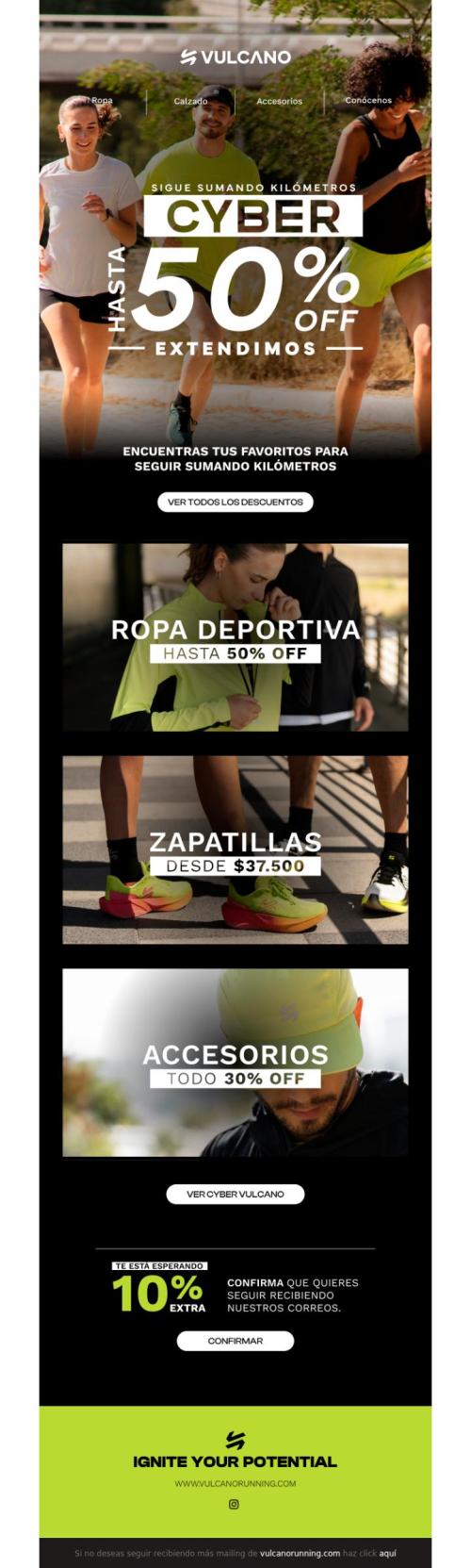 Extendimos los descuentos hasta 50%