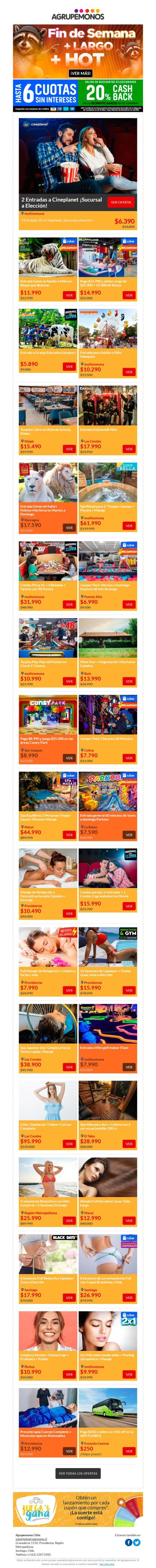 ¡FINDE LARGO al ROJO VIVO!✨Cineplanet | Buinzoo | Happyland ✅ 20% de Vuelta