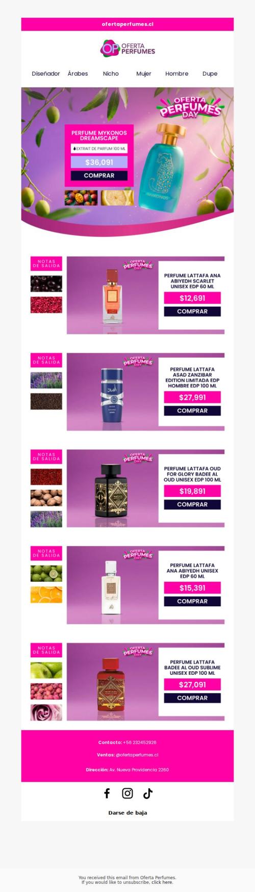 Perfumes irresistibles que te encantarán ❤️