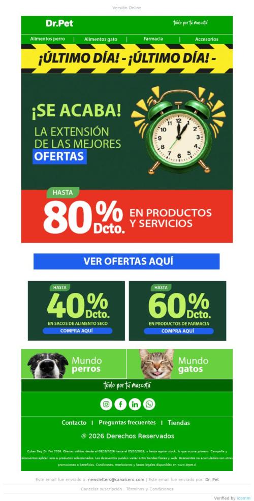 ⏰ ¡Última llamada! El Cyber se acaba en horas