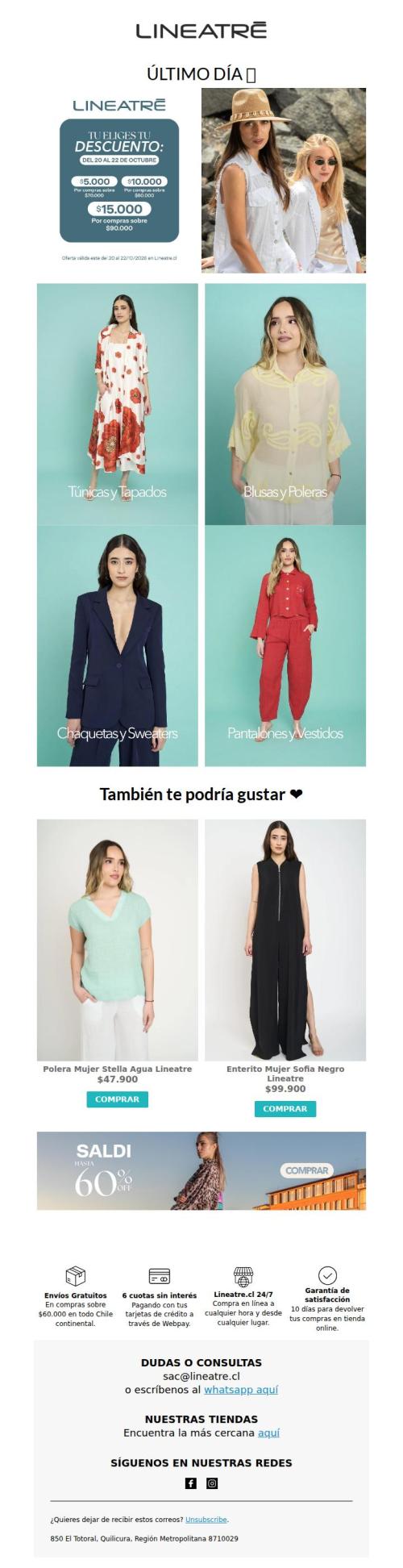 ÚLTIMO DÍA DE DESCUENTO ⏰