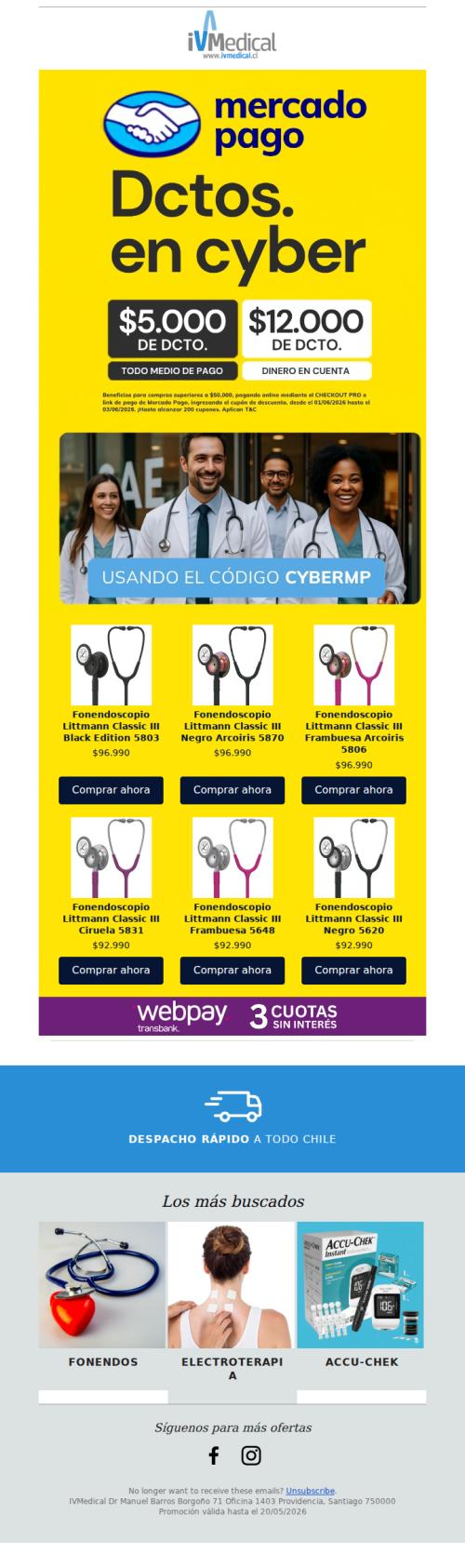 DESCUENTO sobre DESCUENTO este Cyber