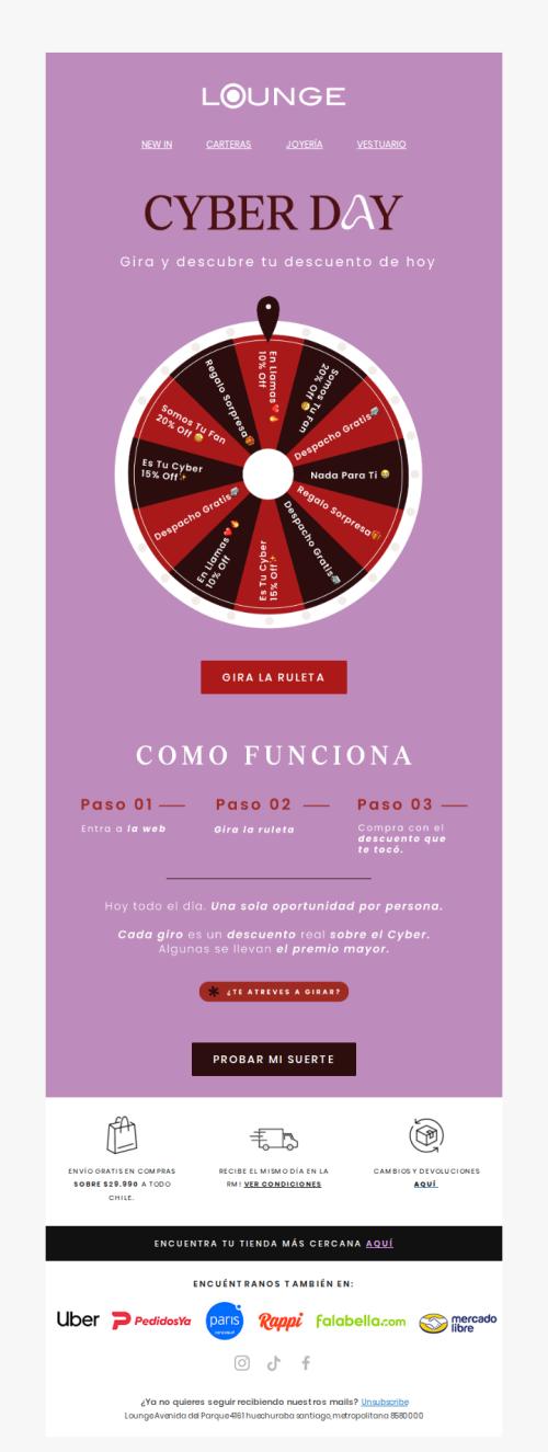 Loungie, ¿ya giraste? 👀