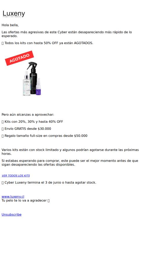 🚨 Agotado: los kits con 50% OFF