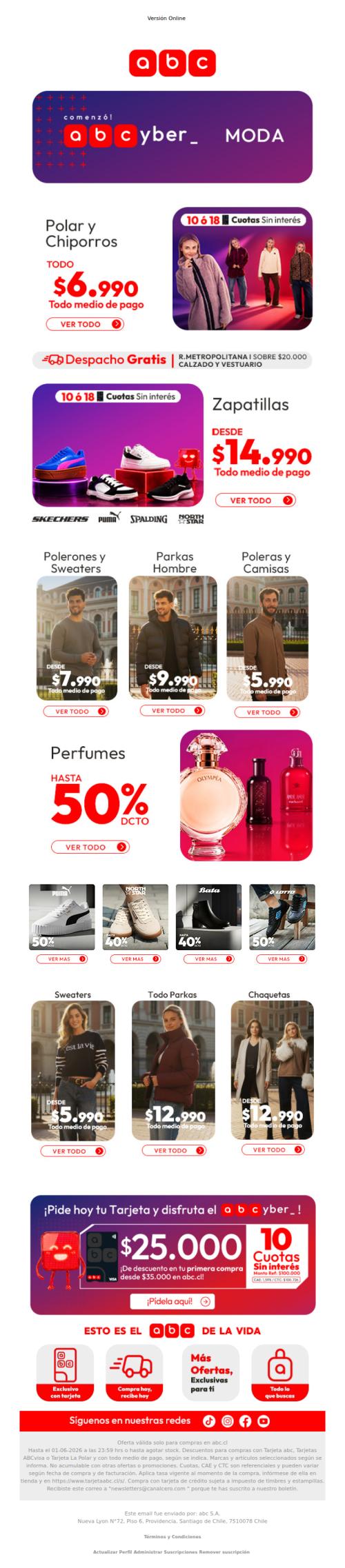 Moda a precio Cyber 😍