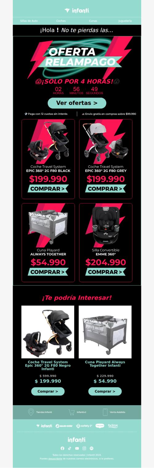 ⚡️Ofertas Relampago solo x 4 hrs.⚡️
