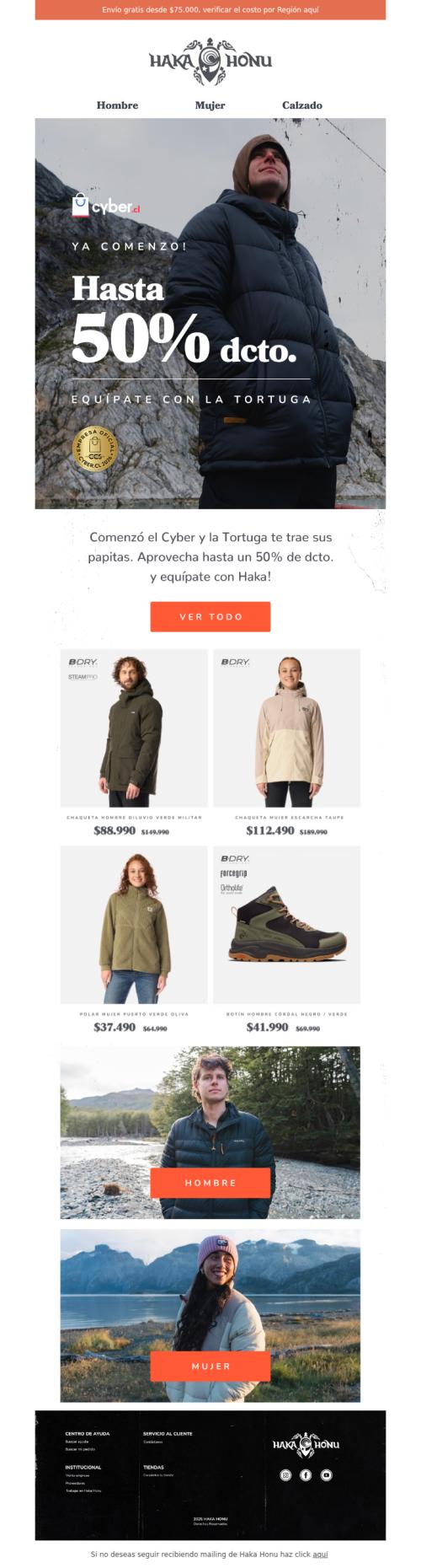 Aprovecha hasta 50% de descuento y encuentra lo que te falta para este invierno