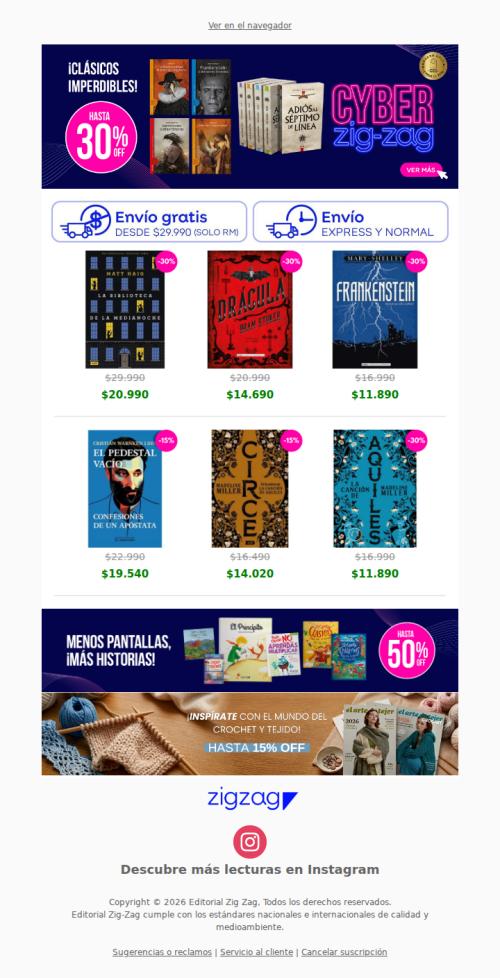 Historias Que Merecen Un Lugar En Tu Biblioteca Hasta 30% OFF ✨📚