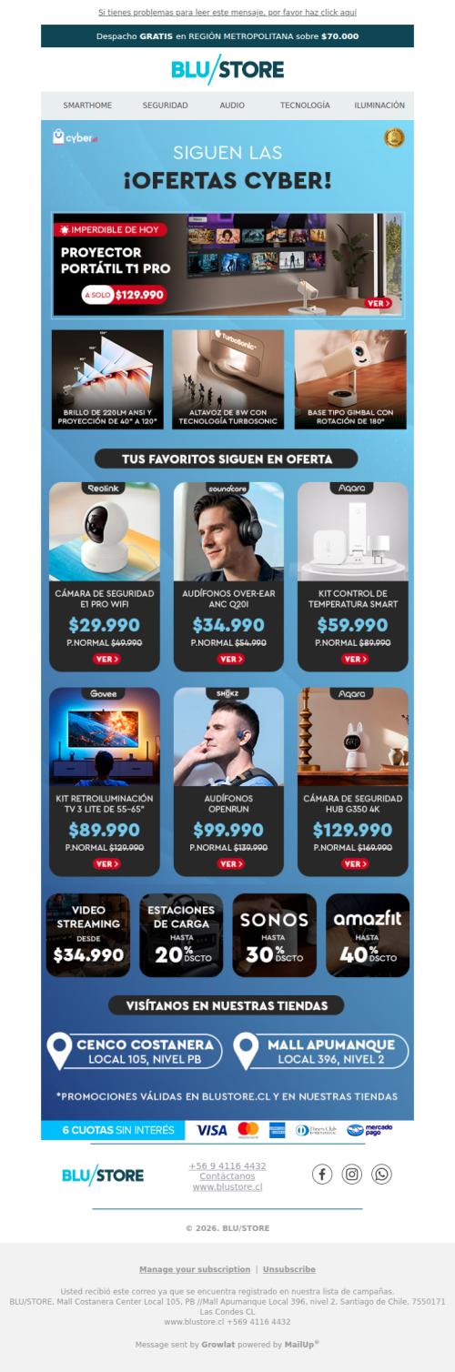 Siguen las Ofertas Cyber! 🎯🛒