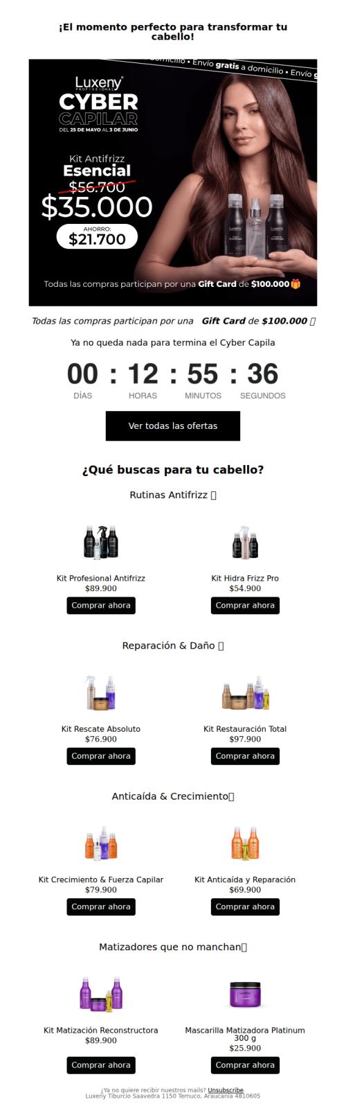 Te extrañábamos 🖤 una oferta para volver