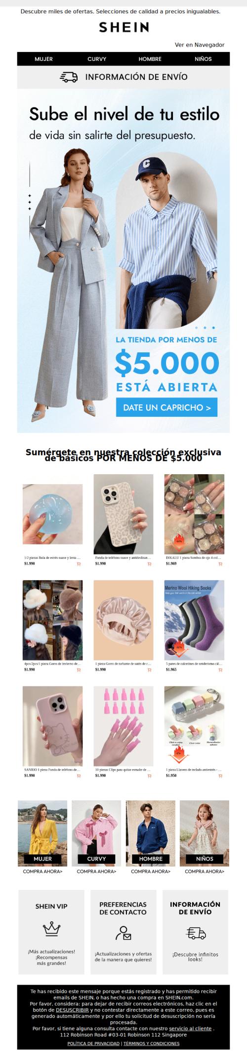 ¿Todo POR MENOS DE $5.000? ¡Sí, por favor! ✨