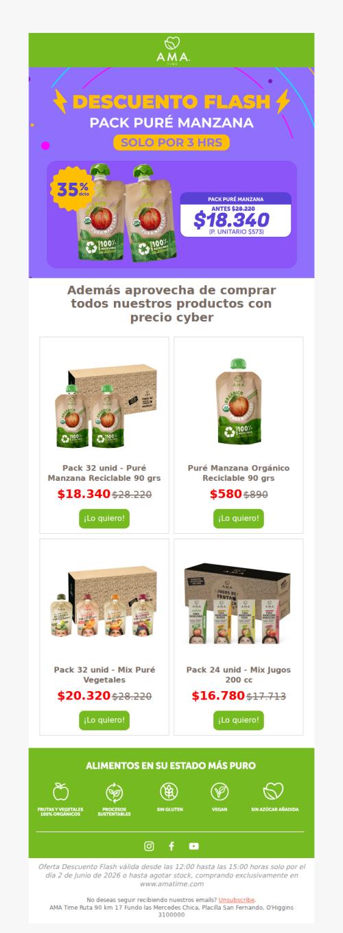 PACK COMPOTA A SOLO $18.340 🔥