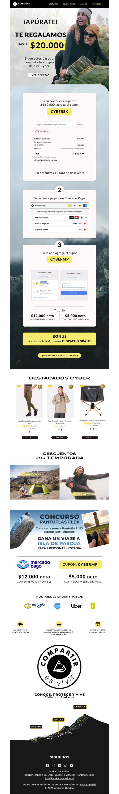 $20.000 Lucas de 🎁 EXTRA!