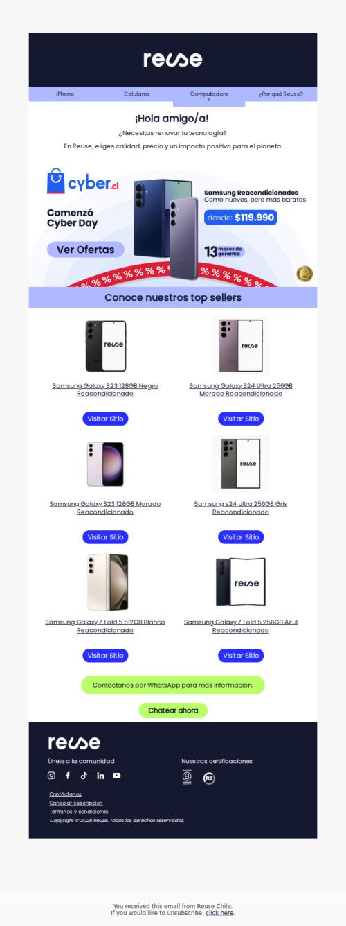 Renueva tu tecnología con Samsung ahora
