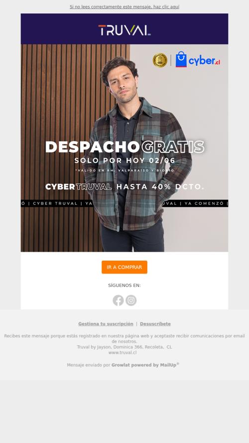 Descuentos Cyber y despacho gratis 🔥