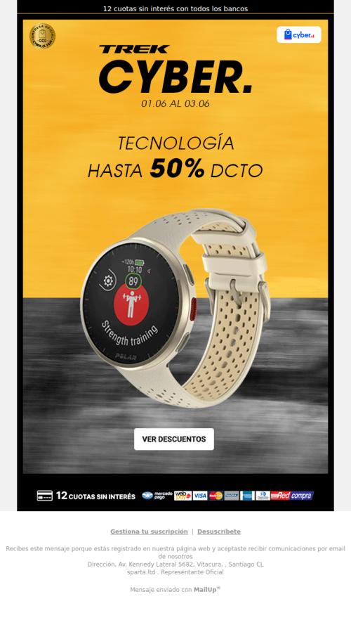🚴Tecnología Trek hasta 50% OFF
