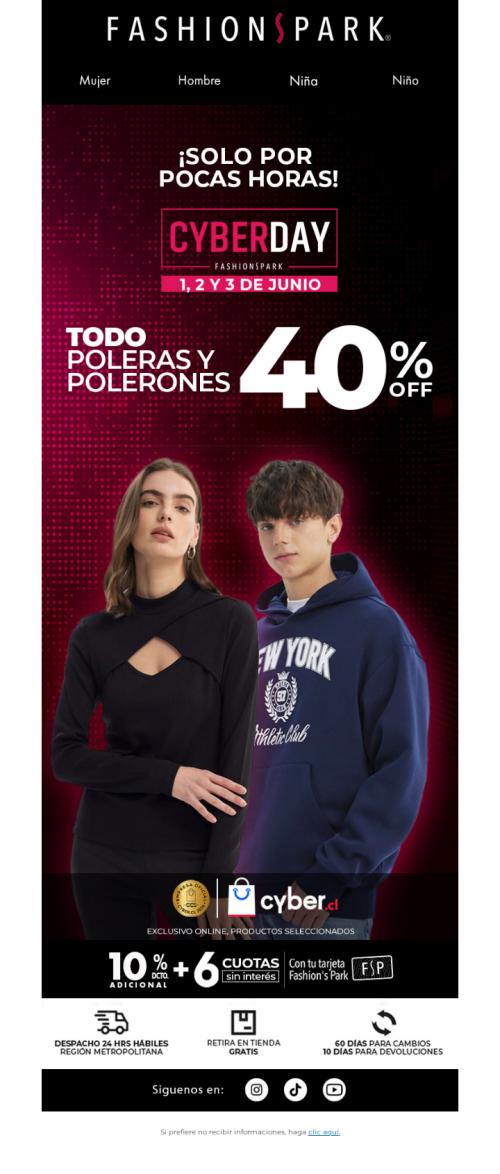 ¿Vas a dejar pasar este 40% OFF? 👀