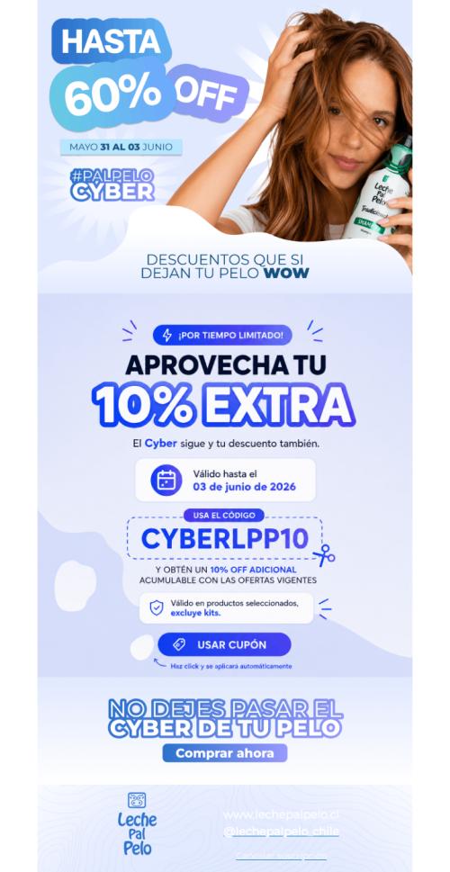 🔥 Más descuento, mismo Cyber