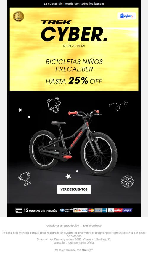 🚲Precaliber en Cyber hasta 25% OFF