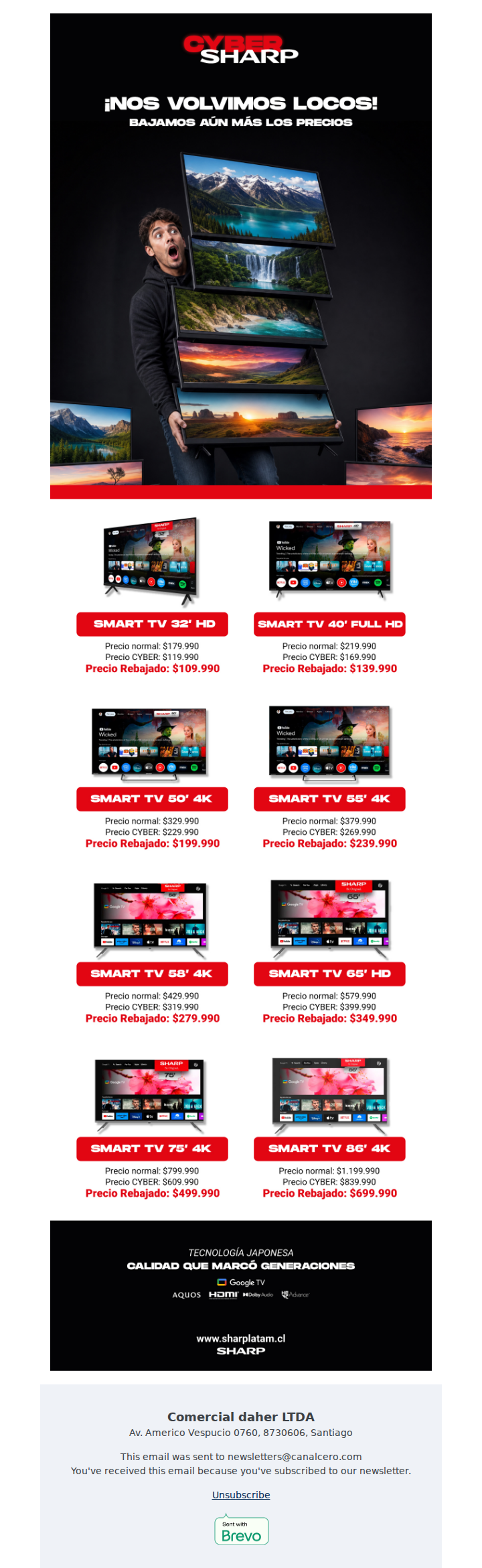 Rebajamos los precios! 🖥️ CYBER