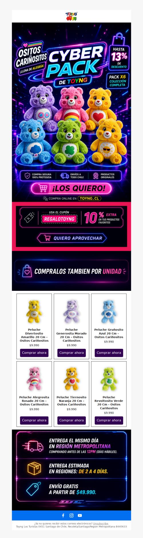 🧸 ✨ El pack que todo fan de los Ositos quiere