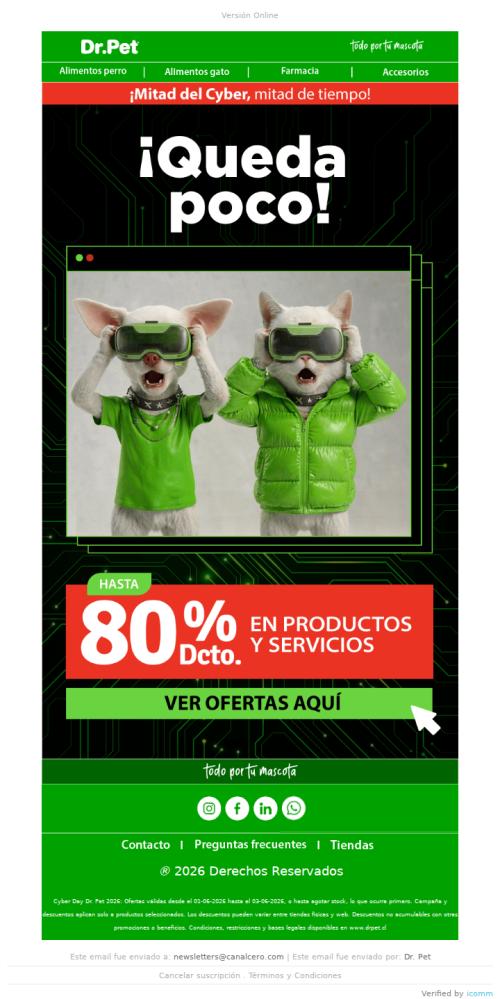 ¡Mitad de Cyber, mitad de tiempo! 🚨