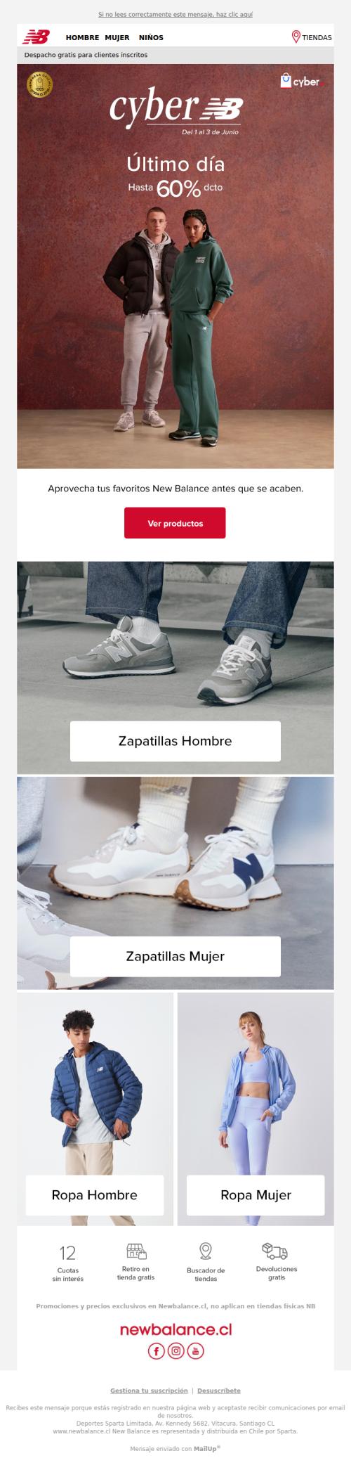 Último día Cyber NB🚨: hasta 60% OFF