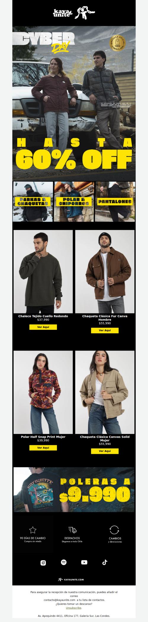 ÚLTIMO DÍA - Hasta 60% off