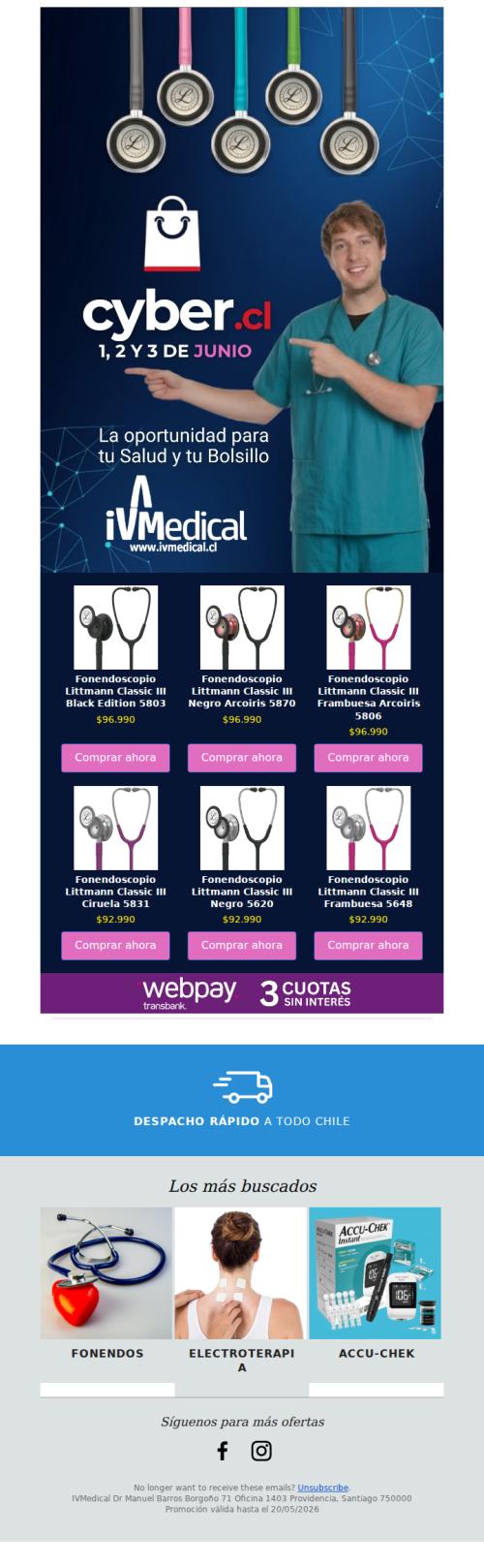🚀 Fonendos LITTMANN desde $92.990