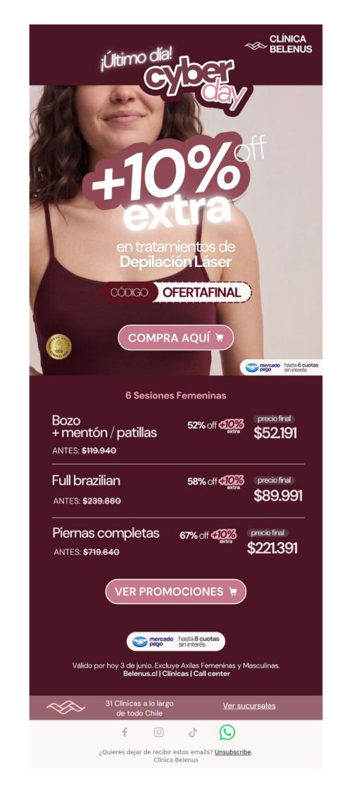 ¡Último día! Código 10%off EXTRA 💸