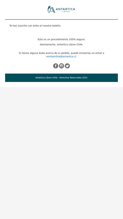 Ha suscrito con éxito nuestro boletín informativo
