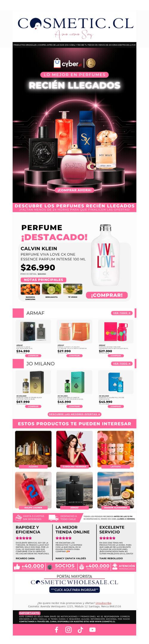 Último día de Cyber Day 😱 ¡Descubre los nuevos lanzamientos!