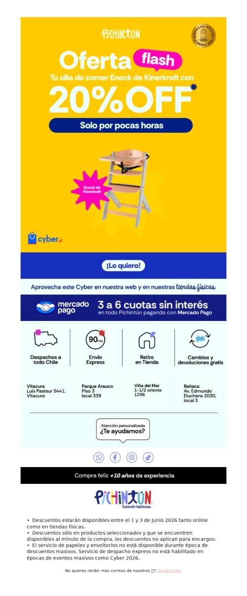 ¡Lo quiero! 💙 Cyber Flash en web y tiendas