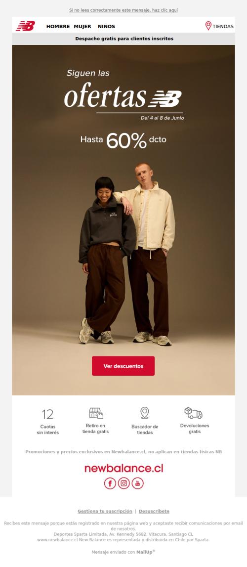 🚨Extendimos las ofertas en New Balance👟
