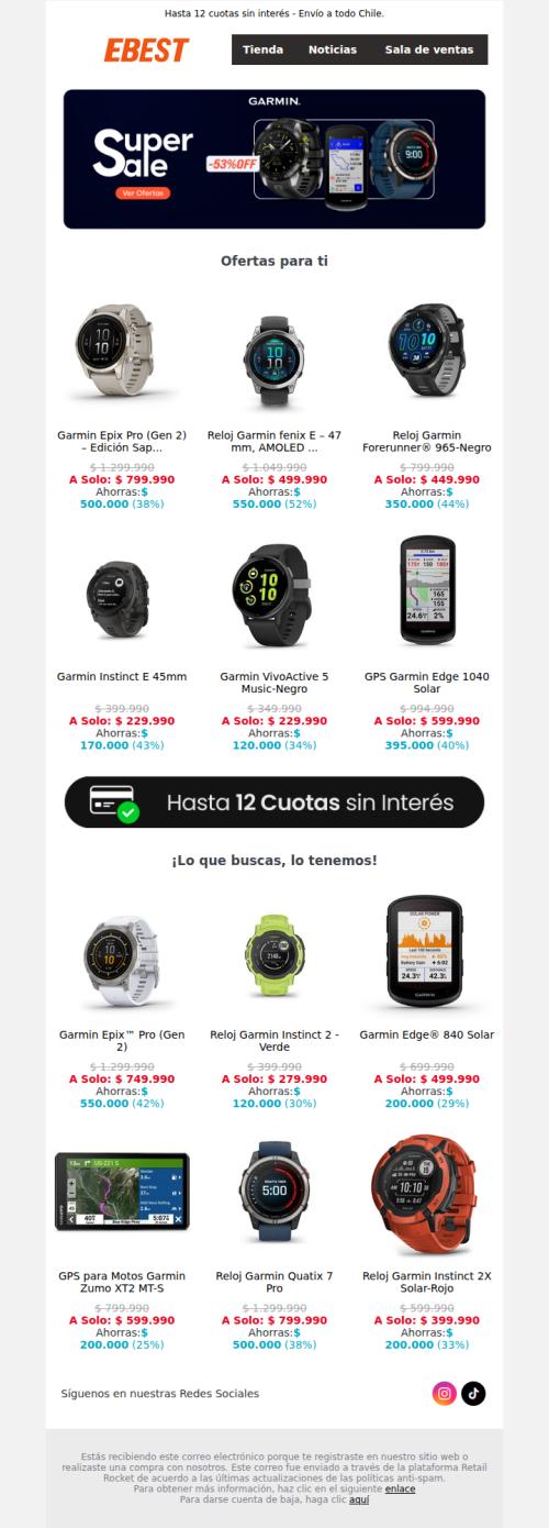Garmin liquidación - Ofertazos imperdible hasta agotar Stock