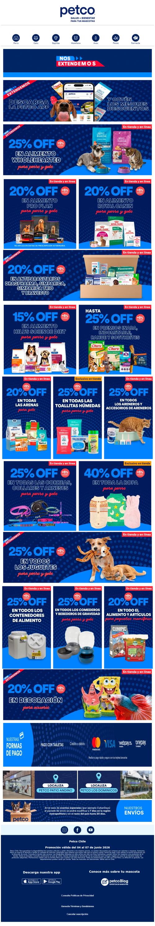 🛡 25% en antiparasitarios seleccionados para 🐶 y 🐱 